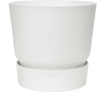 Придбати - горшок для цветов   Горщик Elho greenville round 16cm білий (493233)