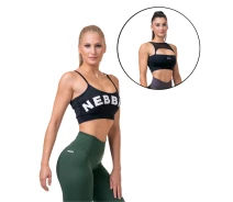 Придбати - спортивний бюстгальтер  Спортивний бюстгальтер Nebbia Classic Hero 579 - чорний/S (NEB5790120)