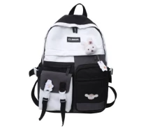 Придбати - рюкзак  Чорно-білий рюкзак /FS-212