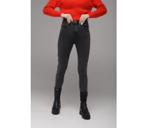 Придбати - жіночі джинси  Джинсы On mee 2695B Slim Fit 50 Темно-серый (2000989258117)