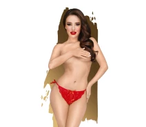 Придбати - жіночу еротичну білизну  Трусики Penthouse - Too hot to be real Red M/L (SO6514)