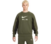 Придбати - чоловічий світшот  Світшот Nike M NSW NIKE AIR FT CREW оливковий DQ4205-222 Розмір L (DQ4205-222_L)