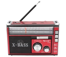 Придбати - радіоприймач  Радіоприймач ФМ Golon RX-381 MP3 USB з ліхтариком Red (019776)