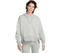 Придбати - жіночу толстовку  Толстовка жіноча Nike W NSW CLUB FLC HOODIE SSNL сіра DV5645-063 Розмір S (DV5645-063_S)