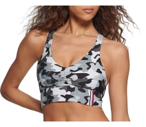 Придбати - жіночий спортивний топ  Спортивний топ Tommy Hilfiger бра з принтом оригінал (art400388)