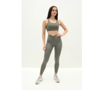 Придбати - жіночі спортивні легінси  Лосини фітнес Tommy life 94605 S Хакі (207)