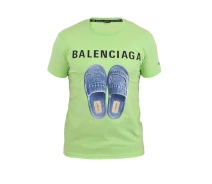 Придбати - чоловічу футболку  Футболка чоловіча Balenciaga 23-Y-7504 салатова