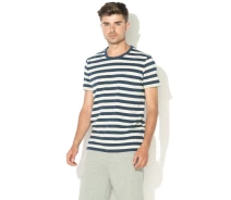 Придбати - чоловічу футболку  Футболка DA-M03201811aqua Haily´s Men XXL Синій,Білий