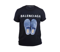 Придбати - чоловічу футболку  Футболка чоловіча Balenciaga 23-Y-7504 темно-синя