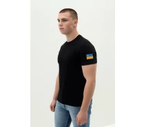 Придбати - чоловічу футболку  Футболка з принтом чоловіча Demos DMS-012 M Чорний (2000989047858S)