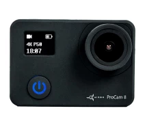 Придбати - екшн-камеру  Екшн-камера AIRON ProCam 8 Blogger Kit 30 в 1 Black (69477915500063) [83139]