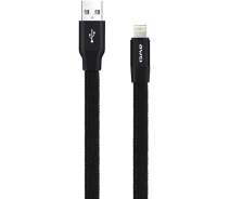 Придбати - кабель та перехідник  Кабель AWEI CL-97 Lightning cable 1m Black