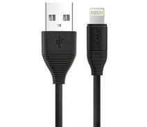 Придбати - кабель та перехідник  Кабель AWEI CL-93 Lightning cable 1m Black
