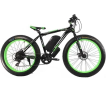Придбати - електровелосипед  Електровелосипед E-motion Fatbike 48V 1000 Вт 26" чорно-зелений (EFB-BLACK-GREEN)