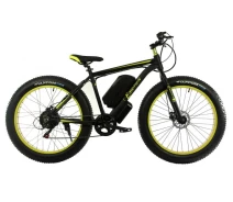 Придбати - електровелосипед  Електровелосипед E-motion Fatbike GT 48V 15Ah 1000W 26" / рама 19" чорно-жовтий (EFBGT48151000-BY)
