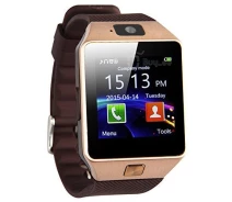 Придбати - смарт-годинник  Розумний годинник Smart Watch DZ 09 з крокоміром Brown (sw012-R)