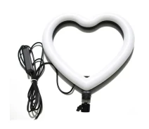 Придбати - кільцеве світло  Лампа RGB MJ26 26cm (Heart JM26-10), Black
