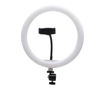 Придбати - кільцеве світло  Кільцева лампа Fill Light M-26 26 см з вбудованим пультом керування, Black