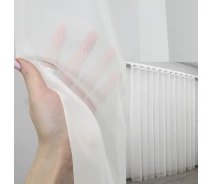 Придбати - штору і гардину  Тюль VR-Textil 1204т Vual однотонний Молочний 400х270 см (43-013)
