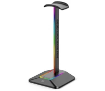 Придбати - подарок для геймеров  Тримач для гарнітури FRAGON Watchtower 2U RGB, (FGLHH22BKWTR2URGB) Чорний