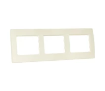 Придбати - розетку и выключатель  Рамка Sven SE-300 ivory (7100104) (131426-01)