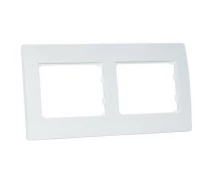 Придбати - розетку и выключатель  Рамка Sven SE-200 white (7100101) (131423-01)