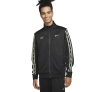 Придбати - чоловічу спортивну кофту  Олимпийка (мастерка) Nike M NSW REPEAT SW PK TRACKTOP черная FD1183-011 Размер XL (FD1183-011_XL)