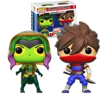 Придбати - подарок для геймеров  Набір фігурок Funko Pop Гамор проти Страйдера Games Marvel vs. Capcom GAMORA vs. STRIDER 10см M GS2 pack
