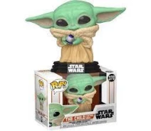 Придбати - подарок для геймеров  Фігурка Funko Pop Фанко Поп Мандаларець Зіркові війни Малюк Йода The Mandalorian The Child 10 см SW BY 370