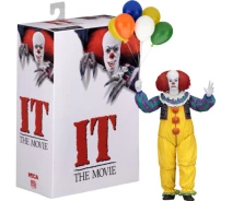Придбати - подарок для геймеров  Фігурка Neca It Pennywise Doll Classic 1990 Пеновайз Класик 18 см PN06