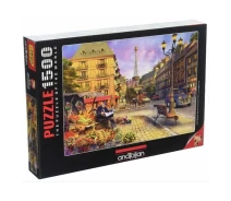 Придбати - пазл  Anatolian Пазл Життя на вулицях Парижа, 1500 ел. (04542)
