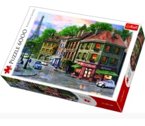 Придбати - пазл  Trefl Пазл Вулиця Парижа, 6000 ел. (65001)