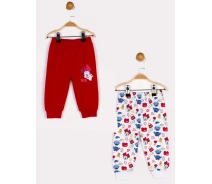 Придбати - штани для малюків  Штани 2 шт "Minnie Mouse, 18-24 міс, 86-92 см, біло-червоний". Виробник - Disney (MN18365)
