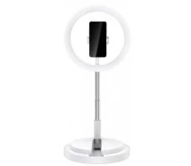 Придбати - кільцеве світло  Кільцева USB-лампа Usams US-ZB120 Stretchable Selfie Ring Light White