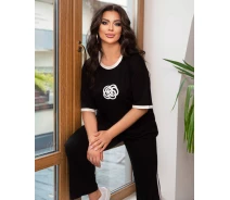 Придбати - жіночий костюм  Fashions • Костюм жіночий Rose Fashions 58-60 чорний (#433-ел)