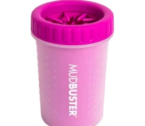 Придбати - средство по уходу за животными  Лаподойка для собак Dexas Mud Buster (Дексас Мад Бустер) M (висота 15 см, діаметр 10 см, об'єм 170 мл.) Пурпурний (PW7102405)