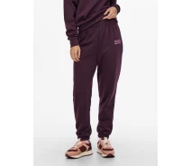 Придбати - жіночі спортивні штани  Штани ONLLULA PANT SWT 15244347-Winetasting-Print:HERO ONLY XS Бордовий