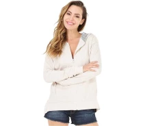 Придбати - жіночу спортивну кофту  Кофта Organic Alloy Hoody Zip W Beige XS (1012-WSW144BXS)