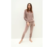 Придбати - жіночу піжаму  Пижама Barwa 0285/289 XL Кофейный (2000988955529)