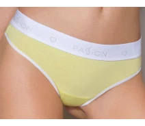 Придбати - жіночі спортивні трусики  Спортивні трусики-стрінги Passion PS007 PANTIES M Жовтий ( SO4260 )
