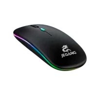 Придбати - мишку для ноутбука  Миша Wireless Jeqang JW-AP01 2.4G LED бездротова комп'ютерна для пк та ноутбуків з підсвічуванням Bluetooth Wireless & Rechargeable Чорний