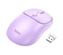 Придбати - мишку для ноутбука  Миша Wireless Hoco GM25 Royal dual-mode business wireless mouse бездротова оптична 2.4Гц 1600DPI для комп'ютера/ноутбука Фіолетовий
