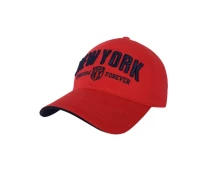 Придбати - дитячу бейсболку  Дитяча бейсболка New York червоного кольору (p45-0215-52-54)