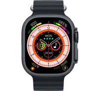 Придбати - смарт-годинник  Смарт-годинник XO M9 Ultra AMOLED smart sports watch 2.01” BT Call, Track, HeartRate, IP68 для iOs / Android Чорний