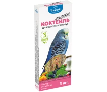 Придбати - корм для птиці  Корм ласощі для хвилястих папуг Коктейль Колосок 3 смаку