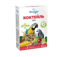 Придбати - корм для птиці  Корм для великих папуг Коктейль «Ара» 850 г