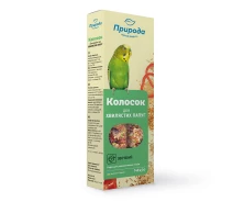 Придбати - корм для птиці  Корм-ласощі для папуги Природа Колосок Овочевий 140г.