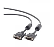 Придбати - кабель та перехідник  Кабель Cablexpert DVI відео Dual Link 1,8 м (CC-DVI2-BK-6)