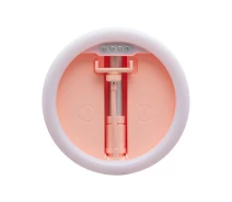 Придбати - кільцеве світло  Кільцева лампа Ring Fill Light with Stand G2 складана з акумулятором 26cm, Powder