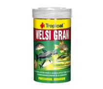Придбати - корм для риби  Сухий корм для акваріумних риб Tropical у гранулах «Welsi Gran» (для донних риб) 100 мл (65 г)